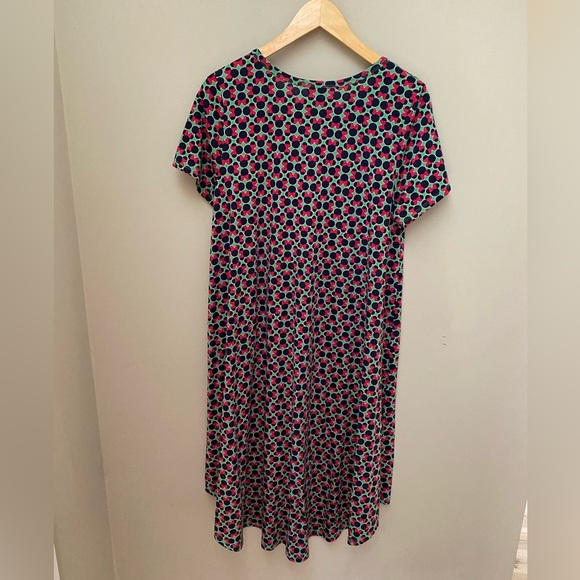Disney LulaRoe Carley Minnie Mouse High Low Hem Dress - Picture 6 of 7